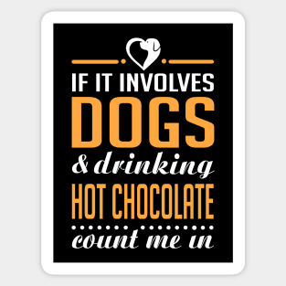 Dogs and Hot Chocolate Sticker